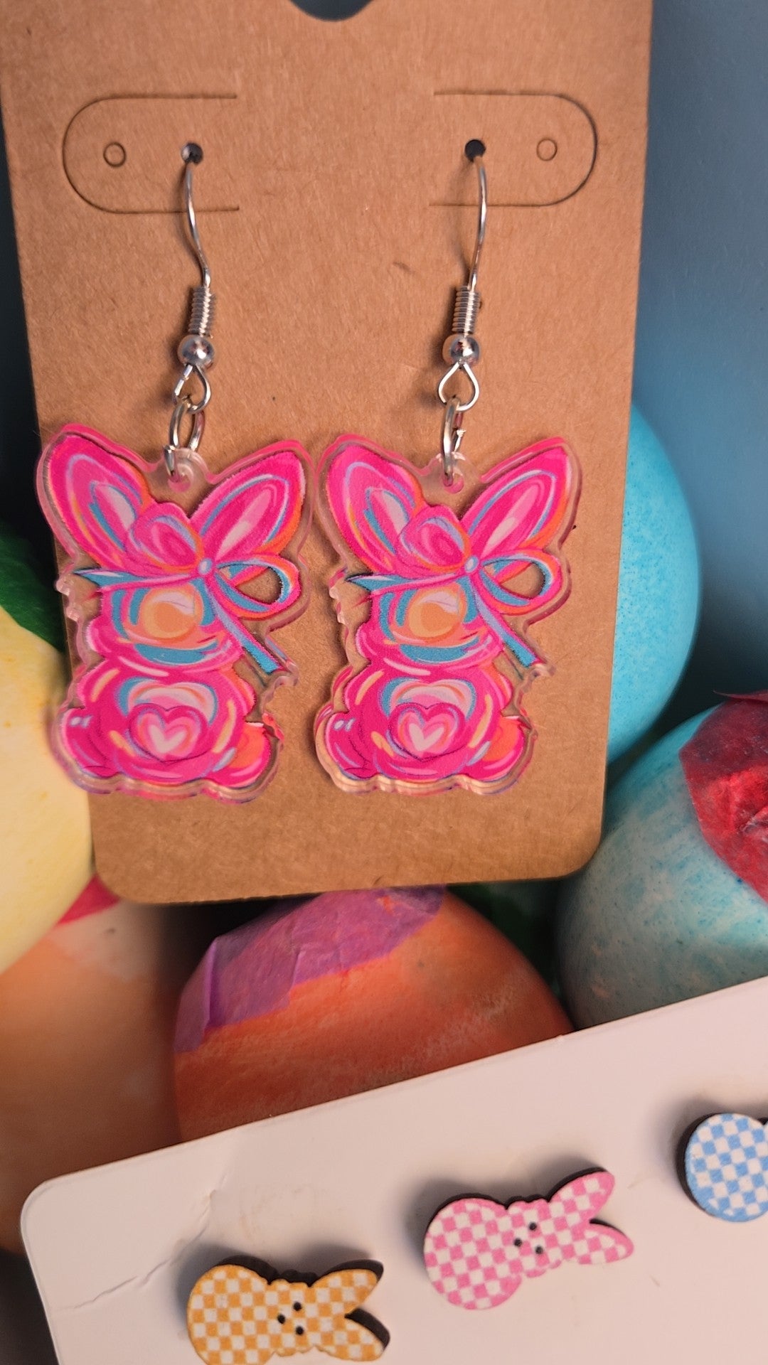 Bunny Acrylic Earrings