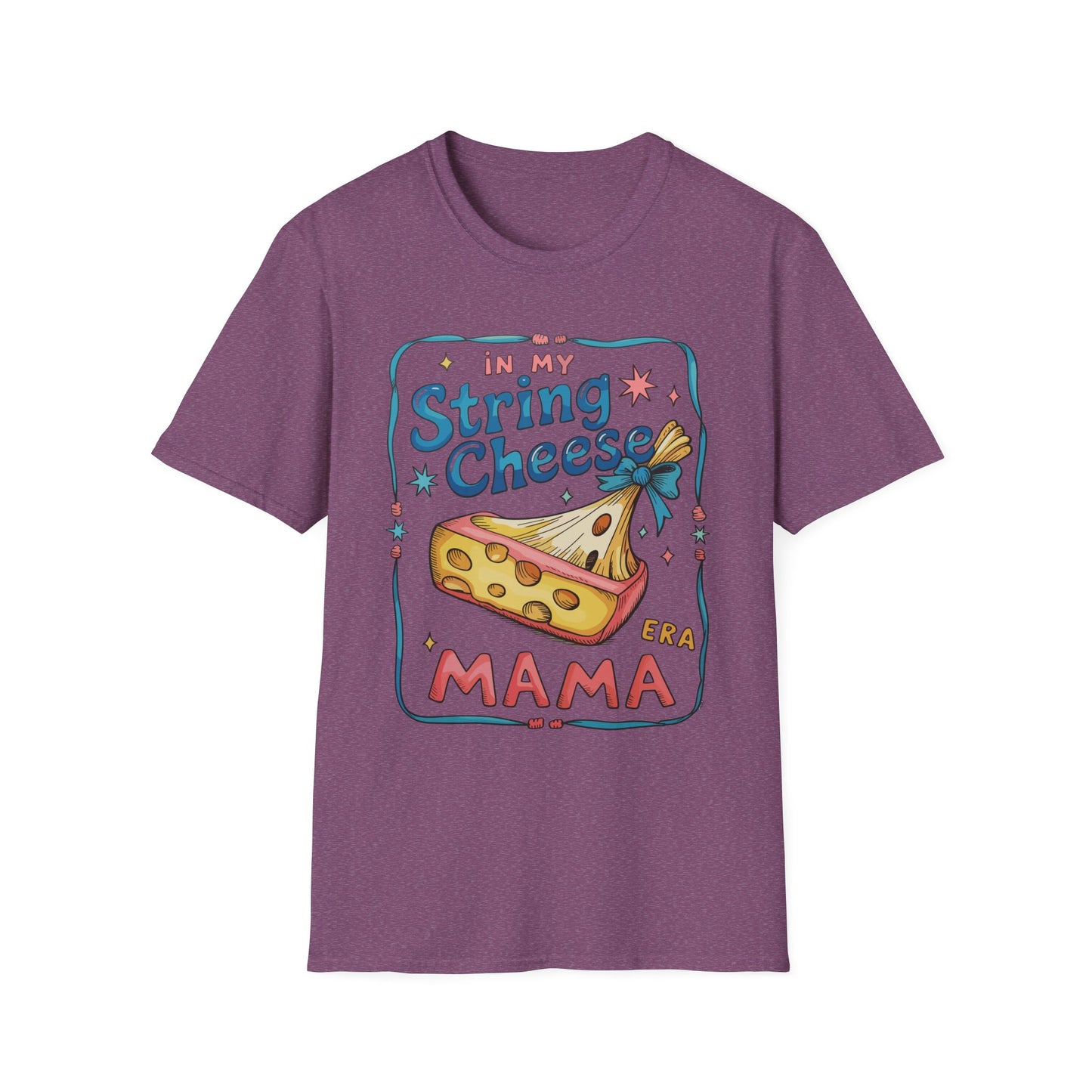String Cheese Mama T-Shirt – Vintage Cheese Lover Mom Tee