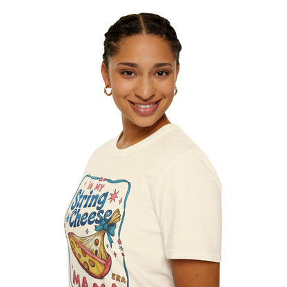String Cheese Mama T-Shirt – Vintage Cheese Lover Mom Tee
