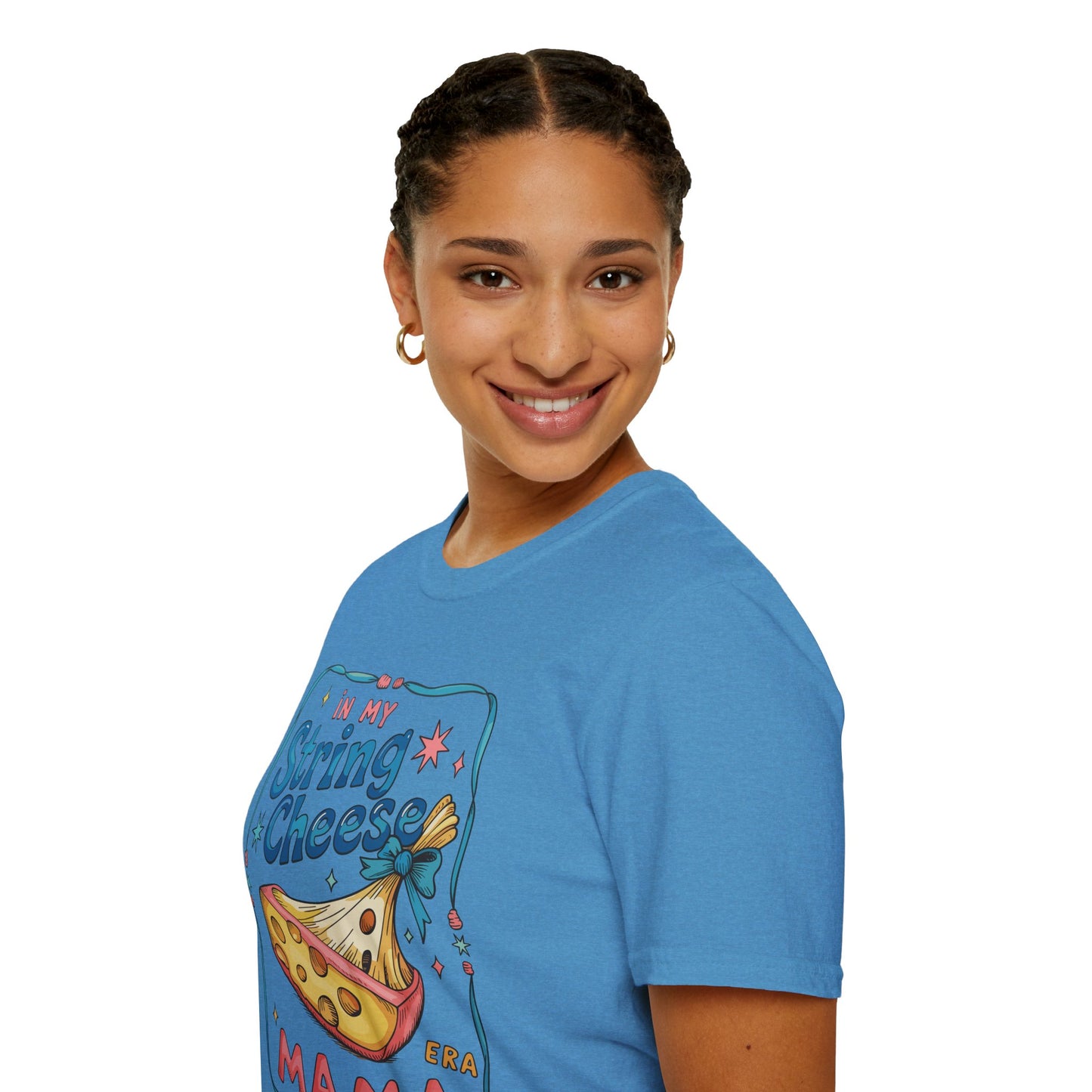 String Cheese Mama T-Shirt – Vintage Cheese Lover Mom Tee