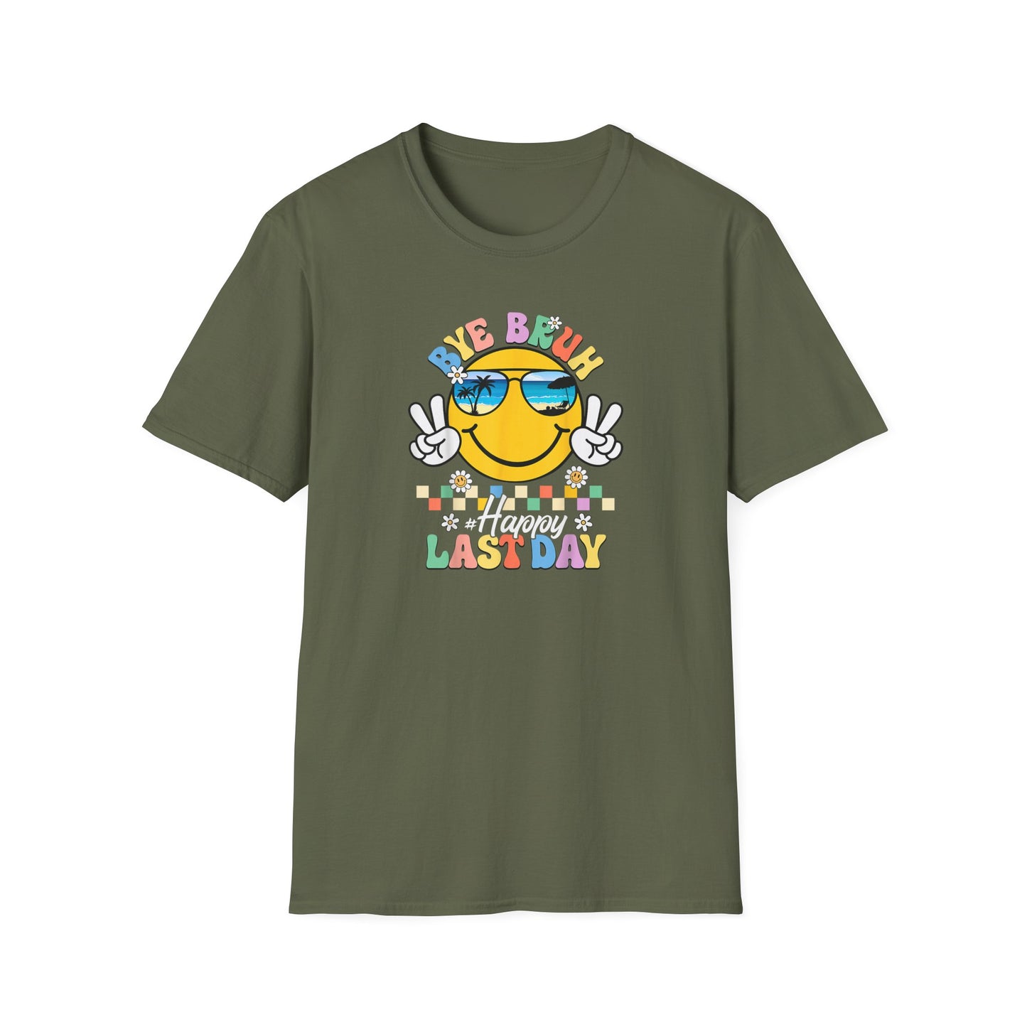 Groovy Adult Last Day T-Shirt — Funny Goodbye Workfare Tee