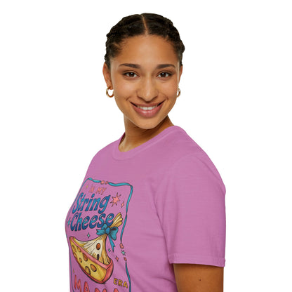 String Cheese Mama T-Shirt – Vintage Cheese Lover Mom Tee