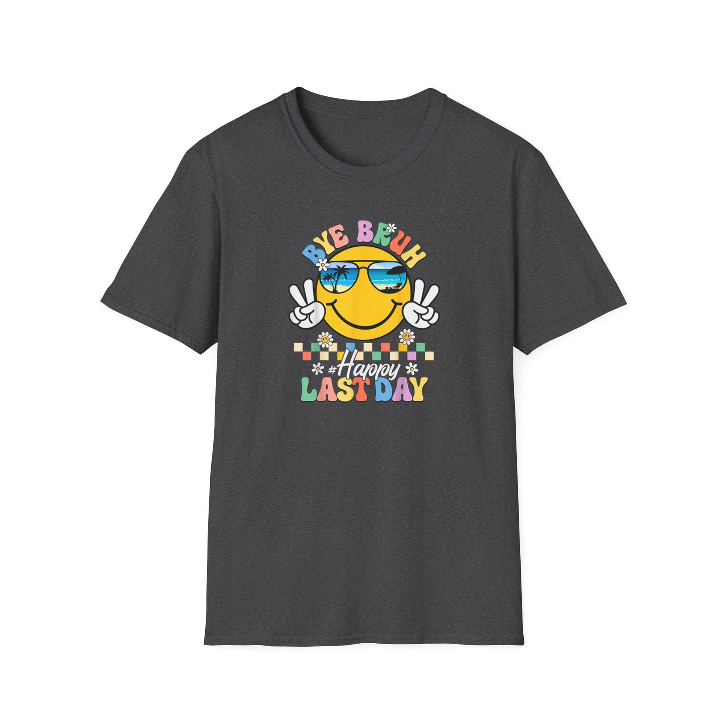 Groovy Adult Last Day T-Shirt — Funny Goodbye Workfare Tee