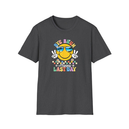 Groovy Adult Last Day T-Shirt — Funny Goodbye Workfare Tee