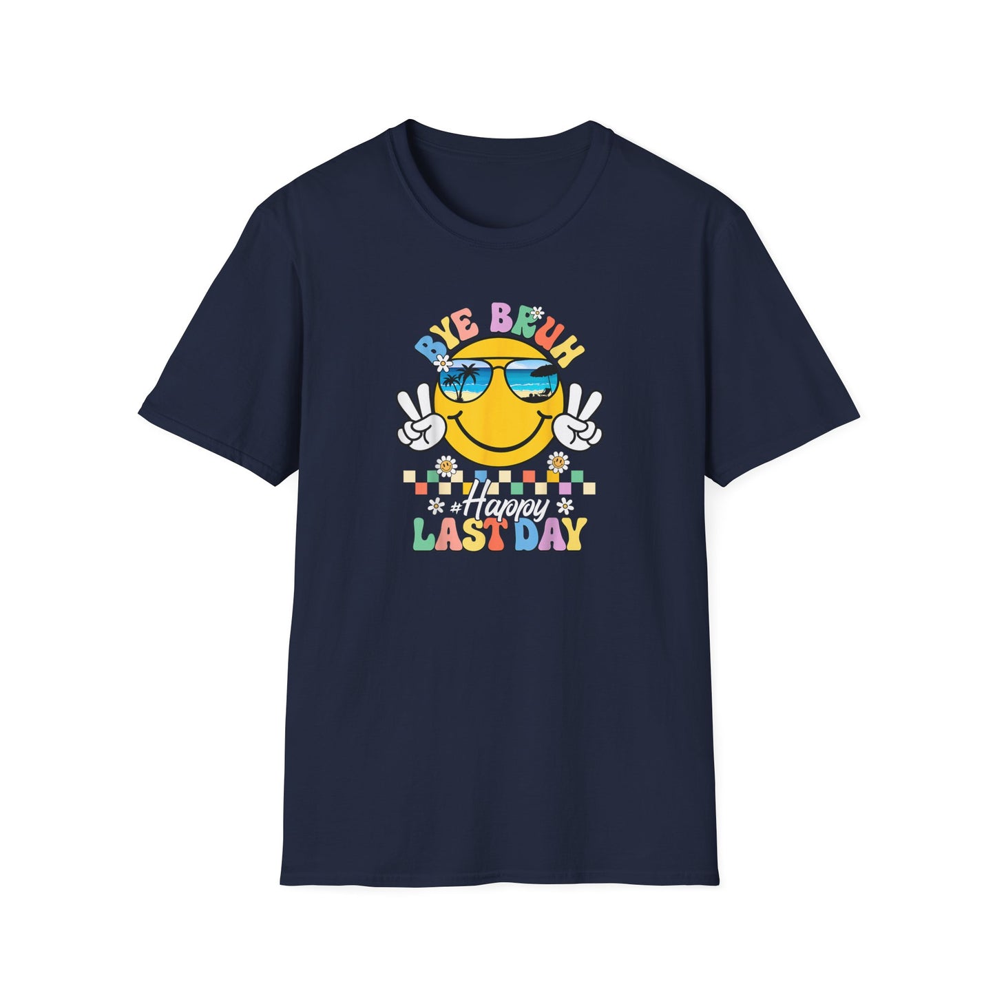 Groovy Adult Last Day T-Shirt — Funny Goodbye Workfare Tee