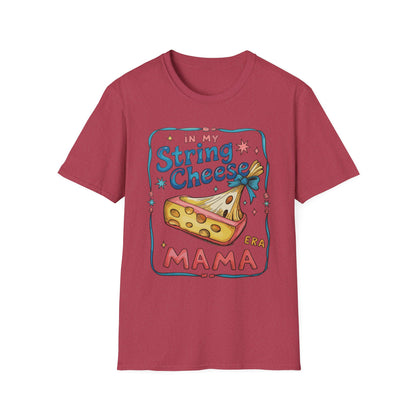 String Cheese Mama T-Shirt – Vintage Cheese Lover Mom Tee