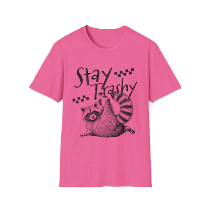 Stay Trashy Raccoon T-Shirt — Vintage Cute Trash Panda Graphic Tee