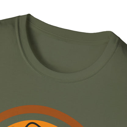 Mama Leopard Rainbow T‑Shirt — Boho Rust & Brown Mother’s Day Tee