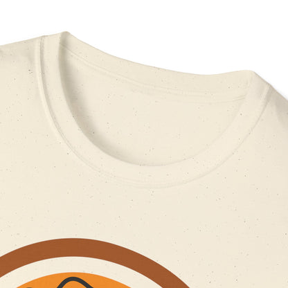 Mama Leopard Rainbow T‑Shirt — Boho Rust & Brown Mother’s Day Tee
