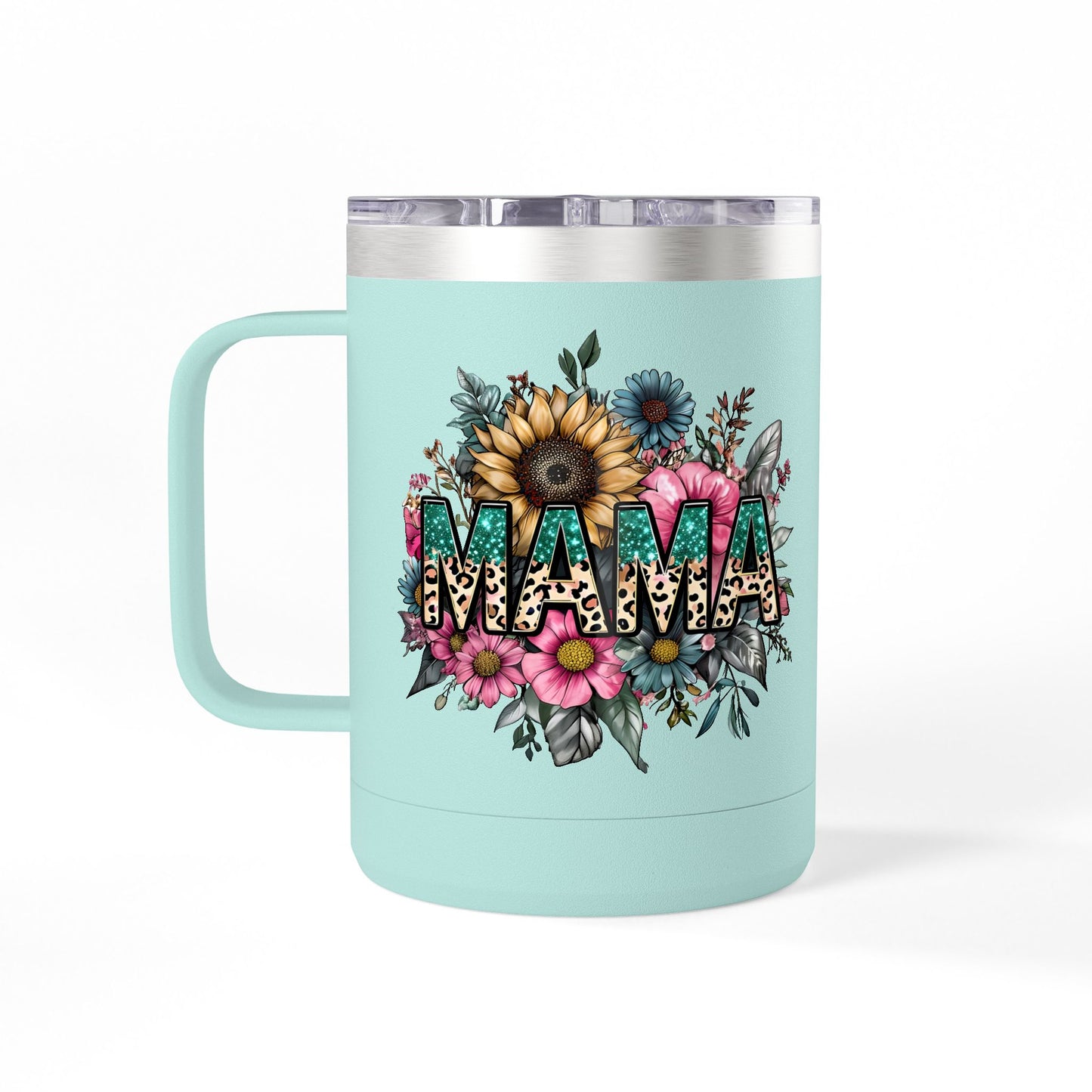 Mama Coffee Traveler Tumbler 15oz