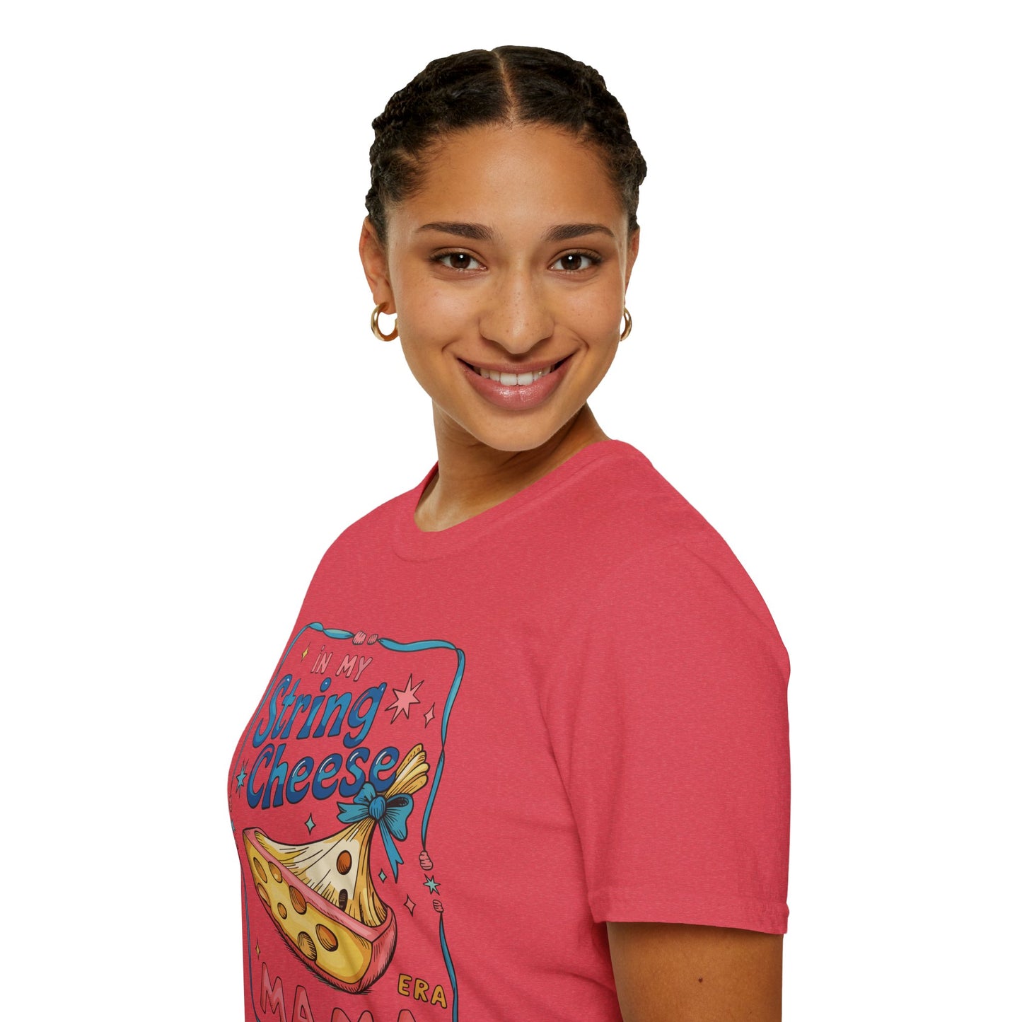 String Cheese Mama T-Shirt – Vintage Cheese Lover Mom Tee