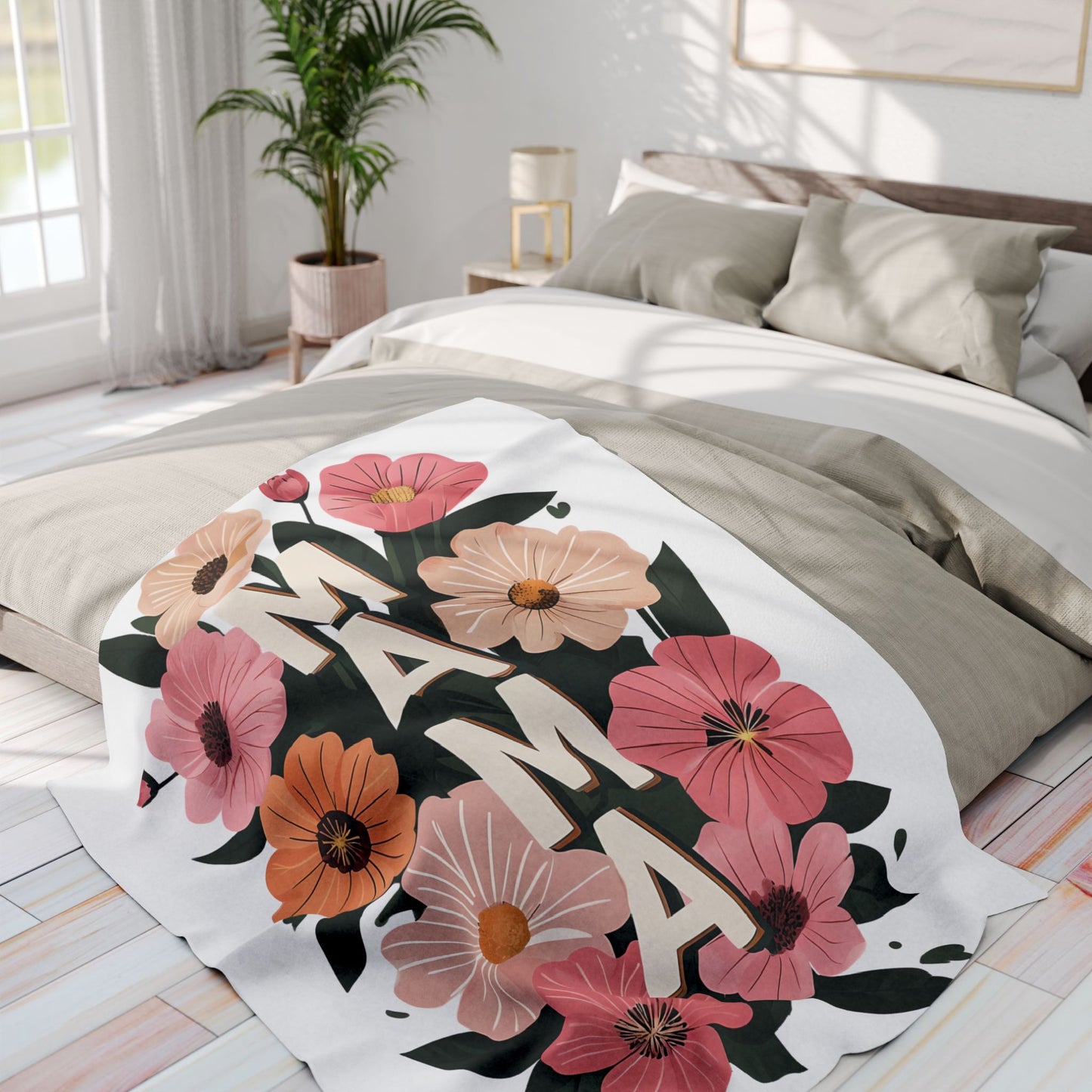 Arctic Fleece Mama Blanket