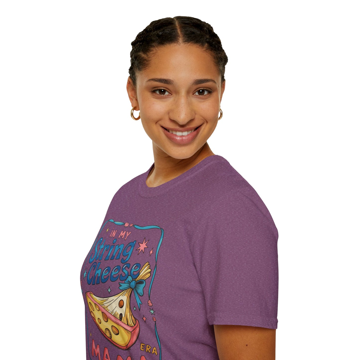 String Cheese Mama T-Shirt – Vintage Cheese Lover Mom Tee