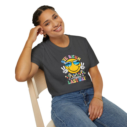 Groovy Adult Last Day T-Shirt — Funny Goodbye Workfare Tee