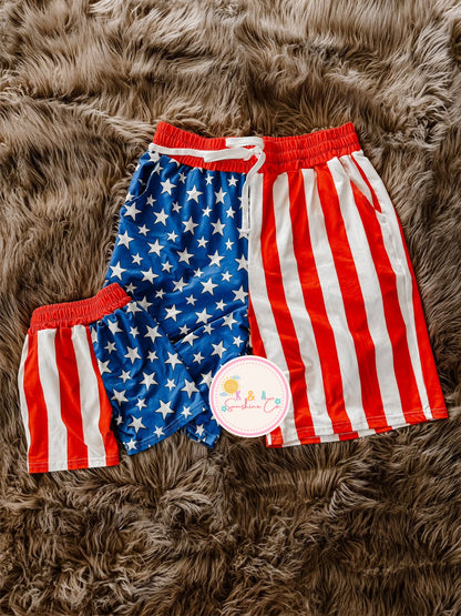 Men and Boys Matching Seasonal Shorts