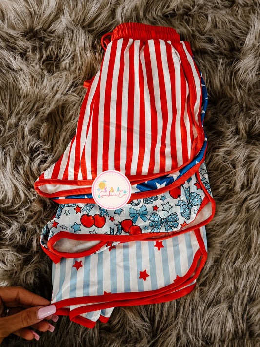 Woman's and Girls Matching Seasonal Shorts